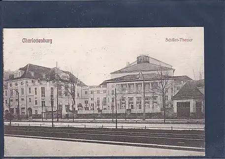 AK Charlottenburg Schiller Theater 1911