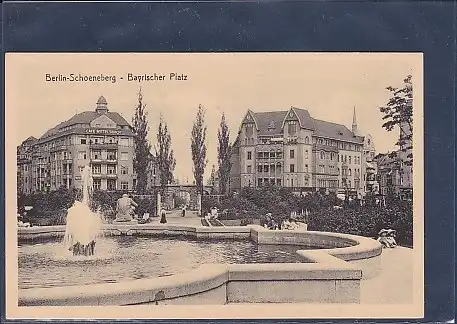 AK Berlin Schöneberg - Bayrischer Platz 1920