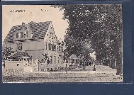AK Heiligensee Rathaus 1915