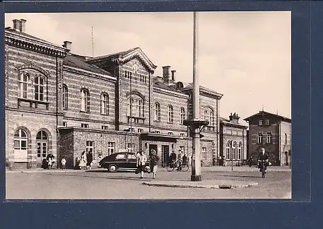 AK Bernburg ( Saale) Bahnhof 1961