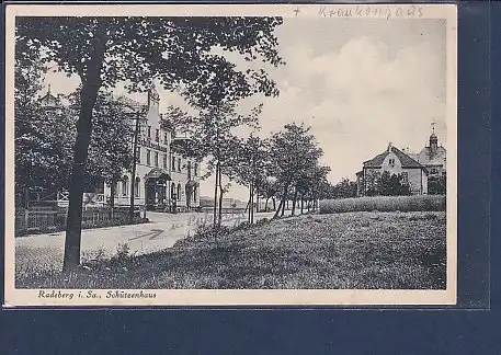 AK Radeberg i. Sa., Schützenhaus 1942