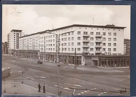 AK Gera Straße der Republik 1968