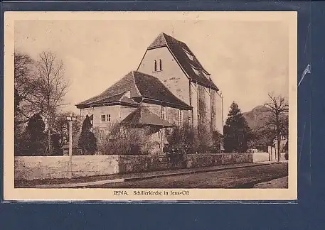 AK Jena Schillerkirche in Jena Ost 1924
