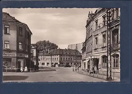 AK Glauchau / Sa. Leipziger Platz 1963