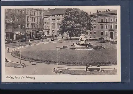 AK Görlitz Platz der Befreiung 1940