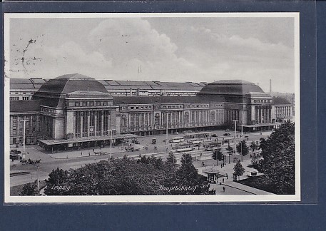 Ak Leipzig Hauptbahnhof 1938 Nr Ak Oldthing Ansichtskarten Postleitzahl 01 09