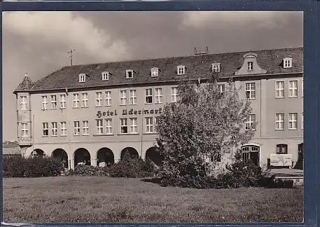 AK Prenzlau Hotel Uckermark 1971