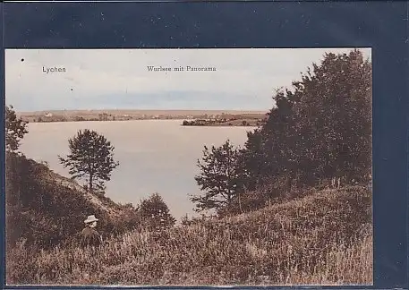 AK Lychen Wurlsee mitPanorama 1909
