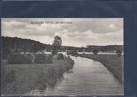 AK Zechliner Hütte Am Bikow Kanal 1929