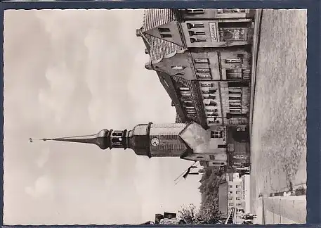 AK Spremberg Langestraße Blick zum Rathaus 1962