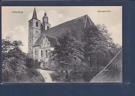 AK Jüterbog Nikolaikirche 1920