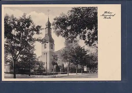 AK Hohen Neuendorf Kirche 1940