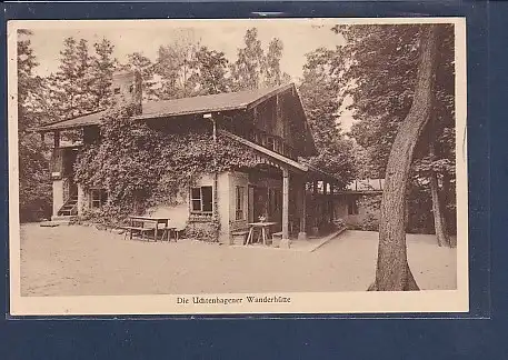 AK Die Uchtenhagener Wanderhütte 1929