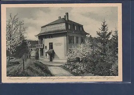 AK Geisweid Erholungsheim Patmos Haus zu den Bergen 1930