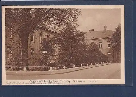 AK Allgemeines Krankenhaus St. Georg, Hamburg 5  Haus A 1925