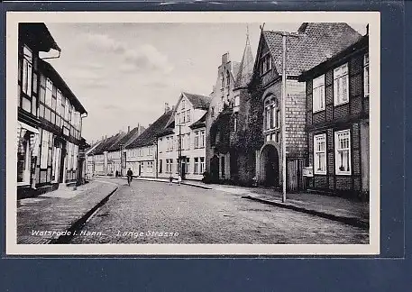 AK Walsrode i. Hann. Lange Strasse 1942