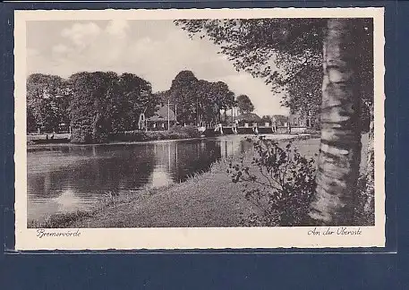 AK Bremervörde An der Oberoste 1940