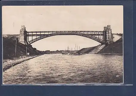 AK Hochbrücke b. Levensau 1925