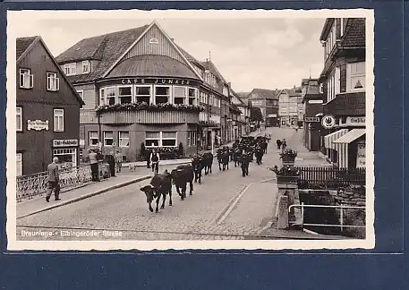 AK Braunlage - Elbingeröder Straße 1952