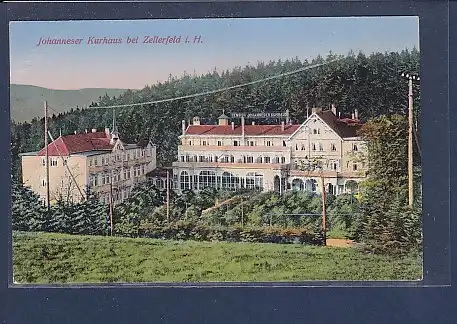 AK Johanneser Kurhaus bei Zellerfeld i.H. 1918