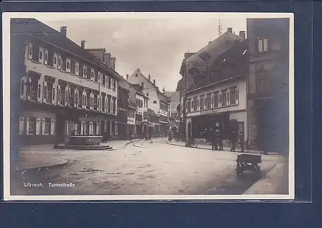 AK Lörrach Turmstraße 1920