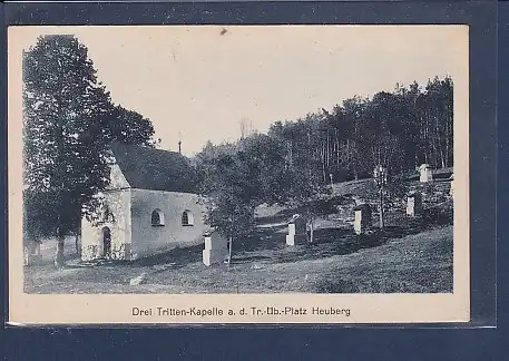 AK Drei Tritten Kapelle a.d. Tr.-Üb.-Platz Heuberg 1930