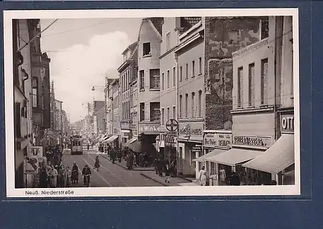 AK Neuß Niederstraße 1950