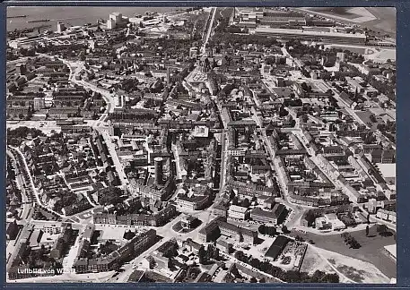 AK Luftbild von Wesel 1960