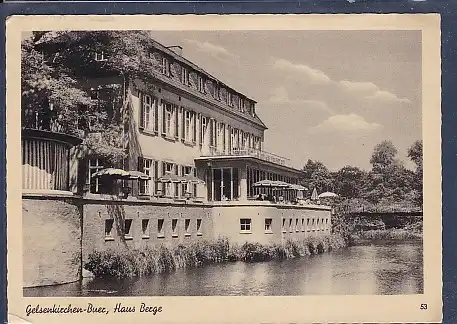 AK Gelsenkirchen-Buer, Haus Berge 1957