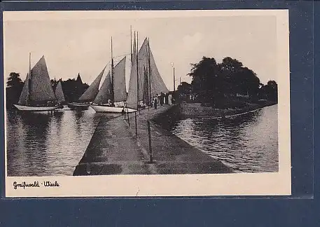 AK Greifswald - Wieck 1940