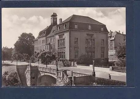 AK Auerbach i. Vogtl. Geschwister Scholl Schule 1959