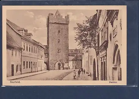 AK Saalfeld Darrtor 1930