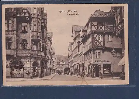 AK Hann. Münden Langestraße 1920