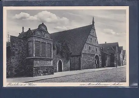 AK Rinteln a.d. Weser von Münchhausen Archiv 1940