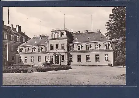 AK Groß Plasten Fachschule für Landwirtschaft Vorderansicht 1967