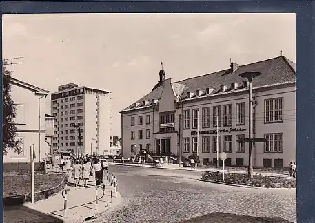 AK Saßnitz ( Rügen) Rügen Hotel und Seemannsheim John Schehr 1977
