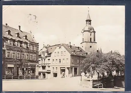 AK Meerane ( Kr. Glauchau) Franz Mehring Platz 1973