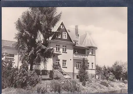 AK Dröbischau ( Kr. Rudolstadt) Gaststätte Zur Burg 1975