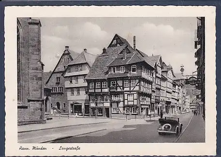 AK Hann. Münden - Langestraße 1950