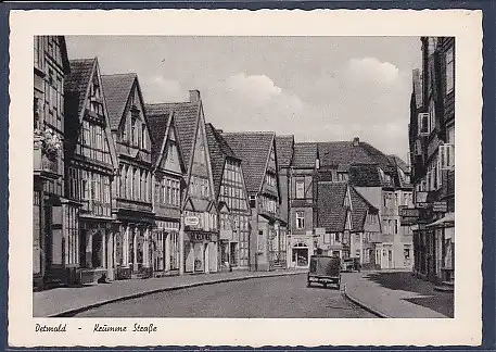 AK Detmold - Krumme Straße 1960