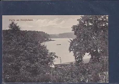 AK Partie am Domjüchsee 1912