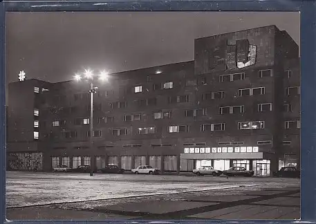 AK Neubrandenburg Hotel Vier Tore 1973