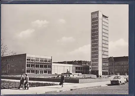 AK Neubrandenburg Hochhaus 1967