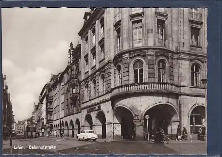 AK Erfurt Bahnhofstraße 1967