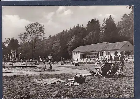 AK Schleusingen / Thür. Schwimmbad 1976