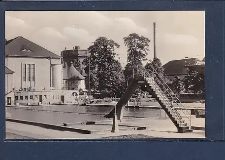 AK Döbeln  Stadtbad und Hallenbad 1967