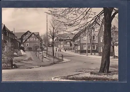 AK Frauenwald ( Thür.) Blick zur Nordstraße 1963