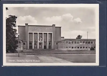 AK Dresden Deutsches Hygiene Museum 1953