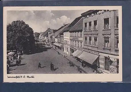 AK Sommerfeld N.-L. - Markt 1943