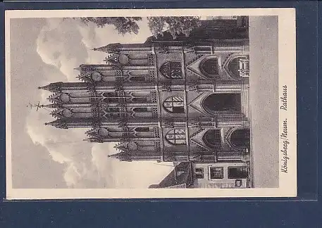 AK Königsberg / Neum. Rathaus 1943